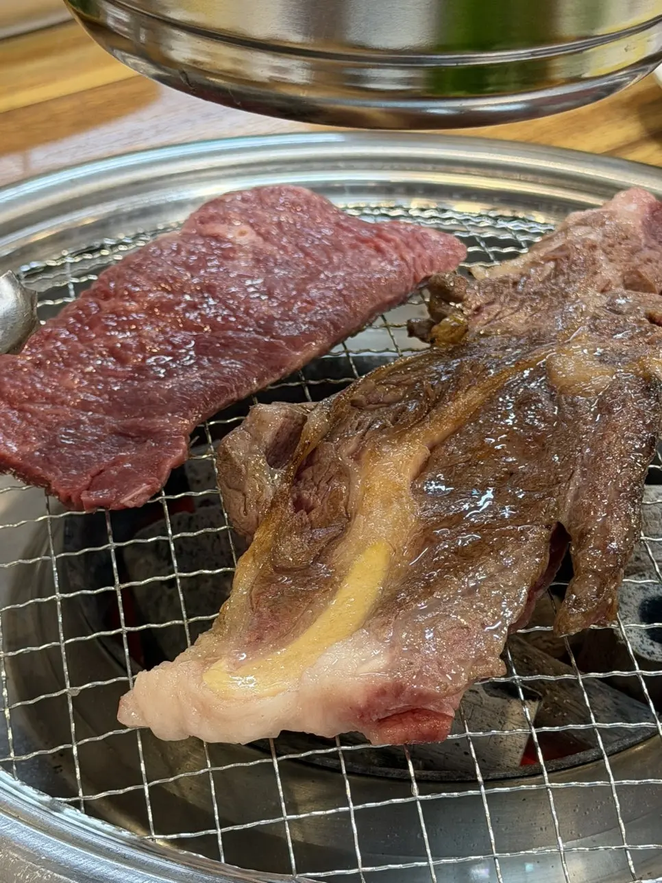 로키산맥고슴도치 블로그 후기에 올라온 경주본점 숯불 한우 등심과 소금구이