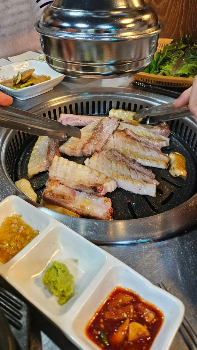 tjdkfma0328 블로그 후기에 올라온 황성점 숯불 돼지 생갈비
